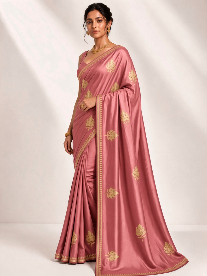 Rose Tilla Saree